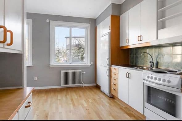 Rymlig 1:a på Norrstrand – inflytt snart